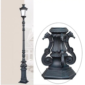 Lampes LED d'extérieur personnalisées, électriques, AC, IP65, 30W, avec capteur de lumière, pour hôtels, parcs, jardins, en aluminium moulé sous pression - Product Image 3