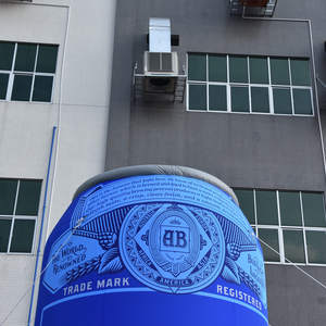 Lampu tunas raksasa PVC Model tiup luar ruangan properti tampilan iklan untuk promosi merek bir termasuk Aksesori tenda Blower - Product Image 4