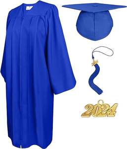 Set di <span class=keywords><strong>Toga</strong></span> e Cappello con Nappa Opachi Unisex per <span class=keywords><strong>Laurea</strong></span> 2025, per Diploma di Scuola Superiore e <span class=keywords><strong>Laurea</strong></span>, la <span class=keywords><strong>Toga</strong></span> per la Cerimonia di <span class=keywords><strong>Laurea</strong></span> - Product Image 1