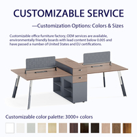 Bureau de travail pour personnel, surface en mélamine, pieds en métal, tiroir, meuble de rangement, bureau informatique, mobilier de bureau commercial