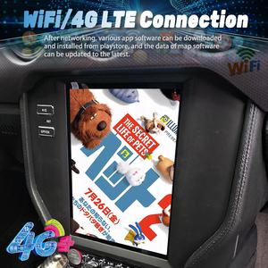 NaviRider Android 13 pantalla navegación GPS para Ford Mustang 2015 2016 2020 Radio Estéreo reproductor de vídeo Multimedia 256GB almacenamiento - Product Image 2