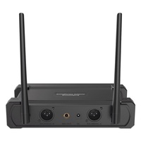 Système de micro sans fil UHF professionnel XTUGA K48 pour karaoké, microphone de conférence portable avec fonction de mise en sourdine automatique