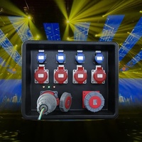 Distributeur d'alimentation triphasé Boîtier de distribution d'alimentation de sortie étanche Boîtier de distribution d'alimentation pour écran audio d'éclairage