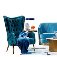 Fauteuil individuel moderne et minimaliste de luxe léger, chaise paresseuse en tissu, chaise Tigre artistique, mobilier de maison nordique simple pour petit appartement