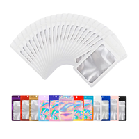 Sacs d'emballage pour aliments pour animaux de compagnie en film laminé d'aluminium coloré avec fermeture éclair, haute performance, haute luminosité, haute résistance, personnalisés