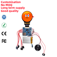 Kit LCD RGB rond 2.1 "480x480-Carte de lecteur multimédia avec lecture vidéo pour signalisation numérique