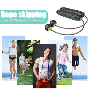 Corde à sauter sans fil lestée pour fitness à domicile et sport, corde à sauter rapide sans fil - Product Image 2