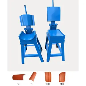 Popular em 2022 preço mais baixo barro solo da terra lama do solo de cerâmica manual rolo de parede tijolo telha fazendo máquina para telha para telhado