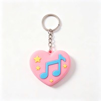 Produits promotionnels publicitaires, conception gratuite, logo personnalisé, porte-clés en silicone, porte-clés en PVC souple avec logo personnalisé