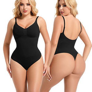 2024 <span class=keywords><strong>Body</strong></span> Gainant Sculptant Femme Sans Couture Décontracté Lingerie Amincissante Corset Minceur String Gainant - Product Image 1