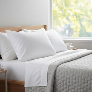 หมอนซิลิโคนผ้าฝ้าย 800 กรัม สำหรับรองรับต้นคอ ผ้าหุ้มด้านนอก - Product Image 3
