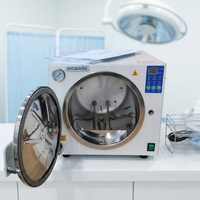 Autoclave de table Biobase 18L classe N, stérilisateur à vapeur haute pression portable avec protection de sécurité automatique, autoclave pour laboratoire
