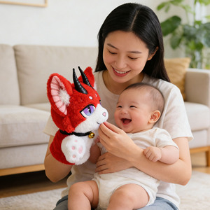 Disfraces de Mascota Personalizados: Guantes de Peluche con Cabeza de Personaje de Dibujos Animados, Marionetas de Mano, Peluches, Patas de Cosplay, Juguetes Educativos - Product Image 2