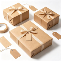 Papier kraft (carton) écologique recyclable, sans décoloration, sans odeur, pour emballage alimentaire, emballage cadeau et applications artisanales
