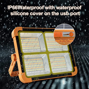 Nhà Máy Bán Buôn Làm Việc Ánh Sáng Cắm Trại Câu Cá Đèn Lồng Đèn Khẩn Cấp Có Thể Sạc Lại Ngoài Trời Không Thấm Nước <span class=keywords><strong>LED</strong></span> Năng Lượng Mặt Trời Đèn Lũ - Product Image 4