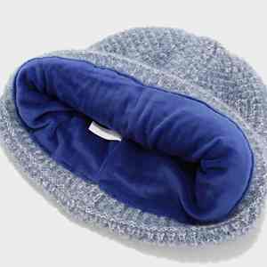 Nouvel ensemble élégant pour hommes et femmes : écharpe, bonnet et gants bicolores mélangés – Chaud pour l'hiver - Product Image 4