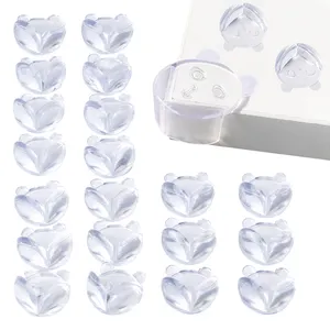 Gudui 12 Pack Corner Guards Corner Protectors for Baby Furniture Corner &  Edge Safety Bumpers Clear Baby Proofing Bumper Cushion for Table Furniture