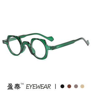 แว่นตา Yingtai รุ่นกรอบเต็ม ป้องกันแสงสีฟ้า เลนส์ใส แฟชั่นสำหรับทุกเพศ - Product Image 2