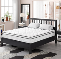 Matelas Hybride Bonnell/Ressorts Ensachés avec Mémoire de Forme, Latex Naturel Orthopédique, Compressé – Garantie 20 Ans