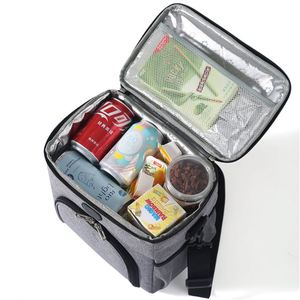 Sac isotherme carré en aluminium épais personnalisable pour aliments et boissons froides, idéal pour l'extérieur - Modèle Jx107 - Product Image 4