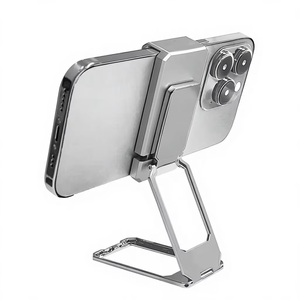 Soporte Magnético Universal Plegable para <span class=keywords><strong>Teléfono</strong></span>/Tablet, <span class=keywords><strong>de</strong></span> Aleación Octogonal, para Escritorio, <span class=keywords><strong>Coche</strong></span> o Cama, Venta al Por Mayor - Product Image 3