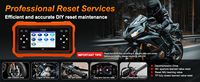 Herramienta de Diagnóstico para Motocicletas BMW-Yamaha-Kawasaki, Escáner OBD2 Universal para Motocicletas