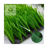 Fausse herbe 40mm 50mm pour terrain de jeux extérieur Grama Artificial Futbol Artificial Grass Sports Flooring