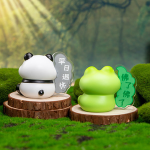 <b>My</b> Two Sides Of Life Animal Figurine Resin Craft Mini Decor Home Decoration Personal Gift - Product Image 4