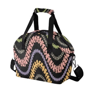 <span class=keywords><strong>Bolsa</strong></span> <span class=keywords><strong>Térmica</strong></span> para Entrega <span class=keywords><strong>de</strong></span> Alimentos con Estampado <span class=keywords><strong>de</strong></span> Olas Aloha y Flores <span class=keywords><strong>de</strong></span> Puakenikeni, <span class=keywords><strong>Bolsa</strong></span> <span class=keywords><strong>de</strong></span> Almuerzo Aislante Pequeña Hawaiana <span class=keywords><strong>de</strong></span> 3 Capas para Adultos - Product Image 1