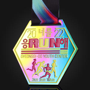 Kendi tasarım özel <span class=keywords><strong>Metal</strong></span> madalya çinko alaşım 3D 5K maraton futbol tekvando yüzme yarışı sonlandırıcı ödülü spor madalyaları - Product Image 1