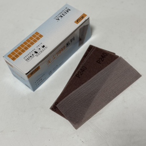 70-198mm for <strong>Abranet</strong> Rectangular Dry <strong>Sandpaper</strong> 120-400 Grit Flocking for Automatic Paint Putty Grinding OEM - Product Image 4