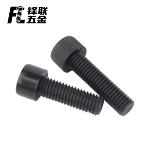 Tornillos de Cabeza Cilíndrica de Nylon Fenglian M3 M4 M5 M6 M12 DIN912 Grado A, Resistentes a Químicos, con Cabeza Hexagonal Moleteada - Product Image 3