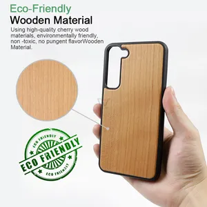 Soft TPU Wood Back Cover Phone Case Luxury for Samsung Galaxy S23 A53 A73 Mobile Accessories Designer Phone Case