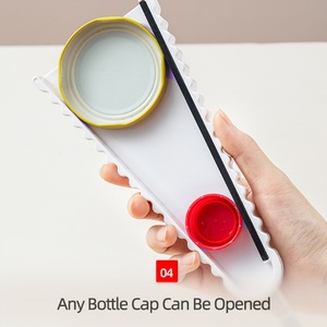 Outil de cuisine portable multifonctionnel, ouvre-bouteille, peut être utilisé pour retirer les bouchons de bouteilles et peler les fruits - Product Image 2