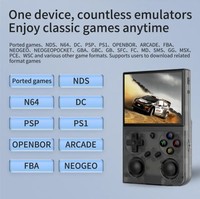 Consola de Juegos Portátil G350 LP, Pantalla Táctil Android 13 de 3.5 Pulgadas, 1920X1080, Mini Arcade Portátil, Reproductor de TV Clásico para PSP