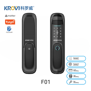 Nhà Máy Giá Tuya Thông Minh Khóa Với Wifi Vân Tay Kỹ Thuật Số Mã Khóa Thẻ Ứng Dụng Mở Khóa Cửa Thông Minh Khóa - Product Image 1