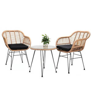 Fábrica al por mayor <span class=keywords><strong>de</strong></span> alta calidad al aire libre Silla <span class=keywords><strong>de</strong></span> café muebles apilables PE ratán jardín <span class=keywords><strong>patio</strong></span> Silla <span class=keywords><strong>de</strong></span> alambre - Product Image 1