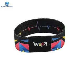 NFC RFID Armbanden Herbruikbare NFC Elastische Stoffen Polsband Rekbare Geweven RFID Polsband - Product Image 4