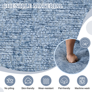 Sofá Cama Modular en la Nube, Sofá Seccional sin Estructura con Chaise Longue para Sala de Estar/Dormitorio, Sofá Shennel sin Montaje - Product Image 4