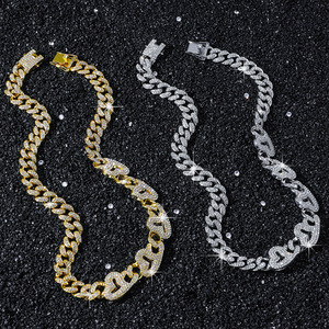 Collar con Cadena de Corazones, Diseño Innovador y Personalizado, Estilo Hiphop, para Hombre, Joyería de Moda, Nuevo y Popular en 2026 - Product Image 1