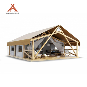 Tentes de luxe en PVC Kawagebo Kamp (KK) pour safari, <span class=keywords><strong>camping</strong></span> en plein air, resort, lodge, glamping, salles de bain pour événements familiaux et fêtes - Product Image 5