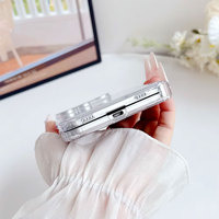 Coques de téléphone portable de luxe pliables à chargement sans fil en TPU antichoc magnétique, vente chaude pour 18 Duo Pro Max