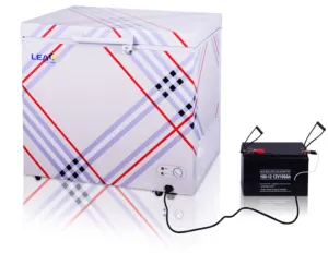 Haute efficacité simple porte solaire Mini DC 12V 24V solaire réfrigérateur réfrigérateur congélateur 68L 98L 110L 160L 208L 258L - Product Image 1