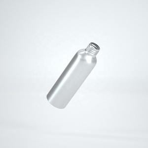 Flacon de parfum en <span class=keywords><strong>aluminium</strong></span> avec couvercle rabattable, tailles de 30 ml à 500 ml, conteneur de lotion cosmétique, base en métal et bouchon à vis - Product Image 4