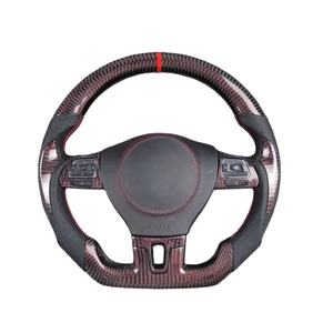 <span class=keywords><strong>Volante</strong></span> Deportivo de Fibra de Carbono Forjado con Calefacción y Luces LED de Cambio de Marcha Rojas para VW <span class=keywords><strong>Golf</strong></span> 8 <span class=keywords><strong>GTI</strong></span>/R MQB Evo, Ajuste Directo - Product Image 6