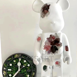 Sculpture de Figurine d'Ours Violent Créative et Pratique, Grande Sculpture de Dessin Animé pour la Décoration du Salon et de l'Entrée - Product Image 4