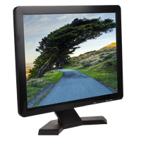 Moniteur LCD étanche 19 pouces avec entrée HDMI, moniteur d'ordinateur TFT LCD VGA 19 pouces carré 4:3