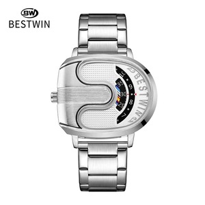 Reloj <span class=keywords><strong>ETTORE</strong></span> Lite de Diseño Único, Resistente al Agua 3ATM, Nuevo Reloj de Pulsera con Pantalla para Regalos, Montre Homme, OEM de Fábrica - Product Image 6