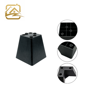 Pieds de canapé en plastique de style européen, pieds de meubles en plastique, pieds de canapé diagonaux en plastique pour le marché africain - Product Image 2