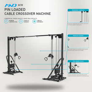 Smart Gym Verstelbare Kabel Crossover Machine Fitnessapparatuur MND Fitness Krachtmachine voor Madrid Boutique Gym Professioneel - Product Image 1